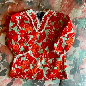 Sail to Sable Little Ladies LS tunic, 3